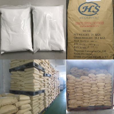 Zoetmiddel voor levensmiddelen Sorbitol C6H14O6 CAS 50-70-4 met en Dichtheid 1,489 g/cm3