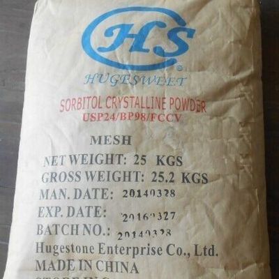 Zoetmiddel voor levensmiddelen Sorbitol C6H14O6 CAS 50-70-4 met en Dichtheid 1,489 g/cm3
