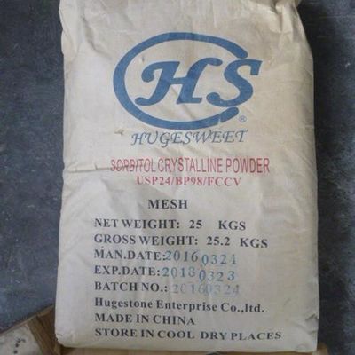 Zoetmiddel voor levensmiddelen Sorbitol C6H14O6 CAS 50-70-4 met en Dichtheid 1,489 g/cm3