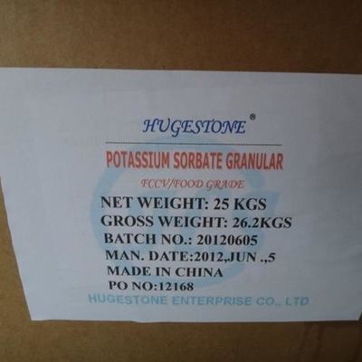 Saccharine Natrium en FCCIV Kaliumsorbaat CAS 24634-61-5 voor voedselconservering