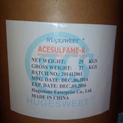 Superieure prestaties Acesulfaam-K voor natuurlijke voedselbestanddelen Mfcd00043833 C4H4KNO4S