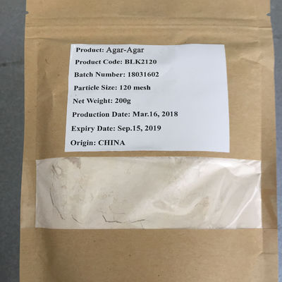 Voedingsmiddelen Agar Agar poeder voor toepassingen Formule C12h18o9 N 1000